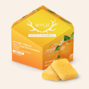 Sour Tangerine Gummies by Wyld